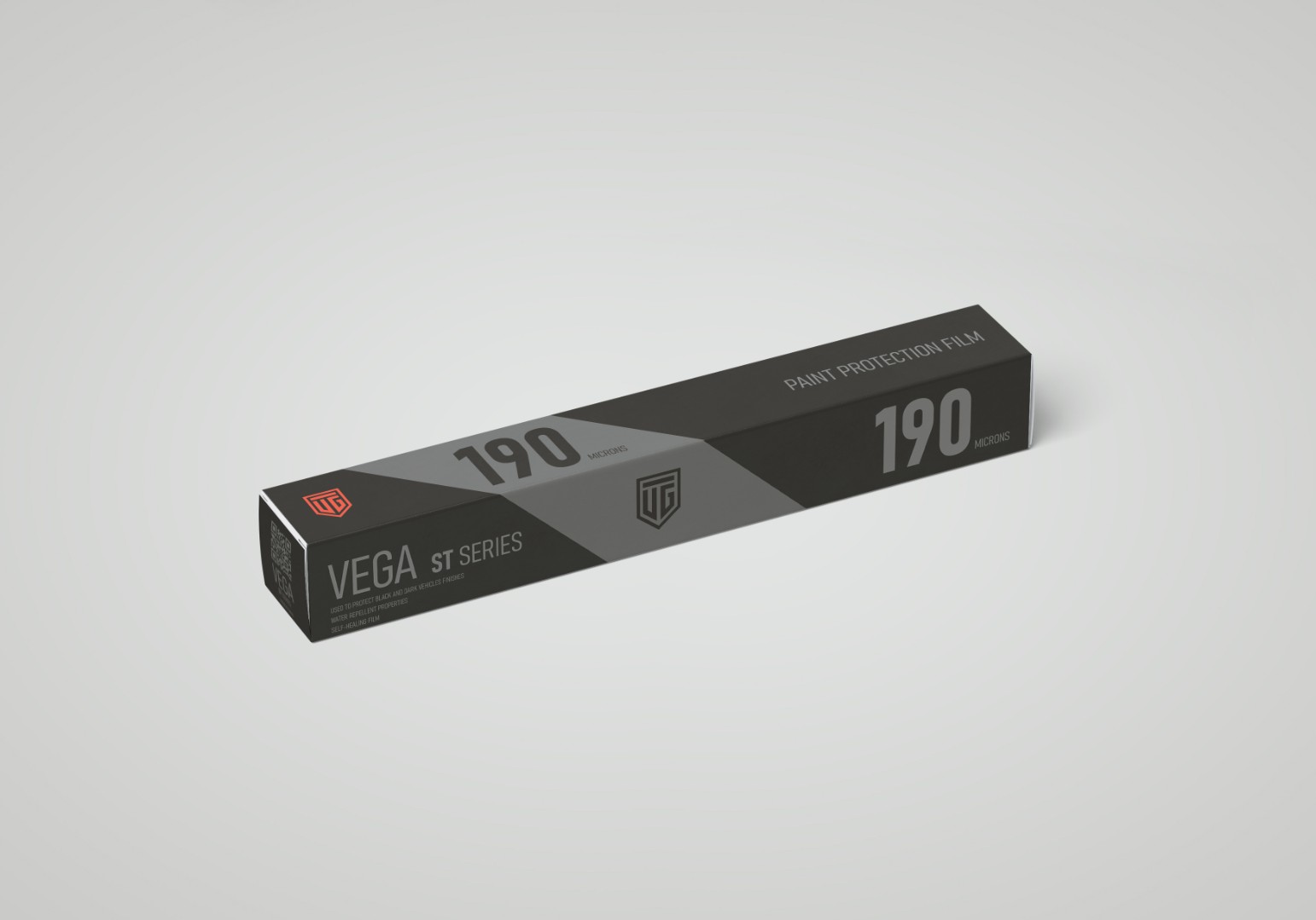 VEGA 190 ST series - глянцевая полиуретановая плёнка для защиты кузова тёмных автомобилей